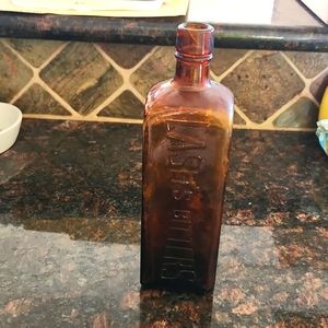Old lashs bitters bottle